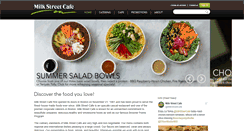 Desktop Screenshot of milkstreetcafe.com